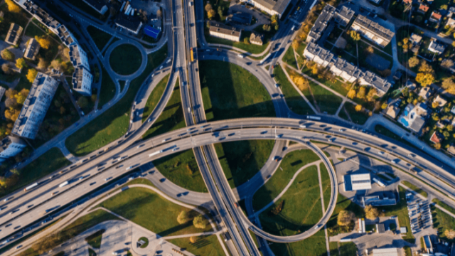 Highway node routing
